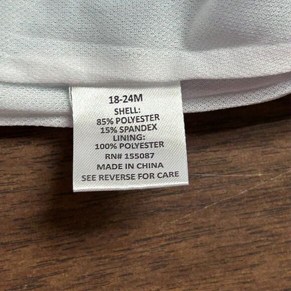 NWT Girl's 18-24 Months Dot & Zazz Swim Bathing Suit 1 pc Blue Purple Sea Turtle - Picture 6 of 9